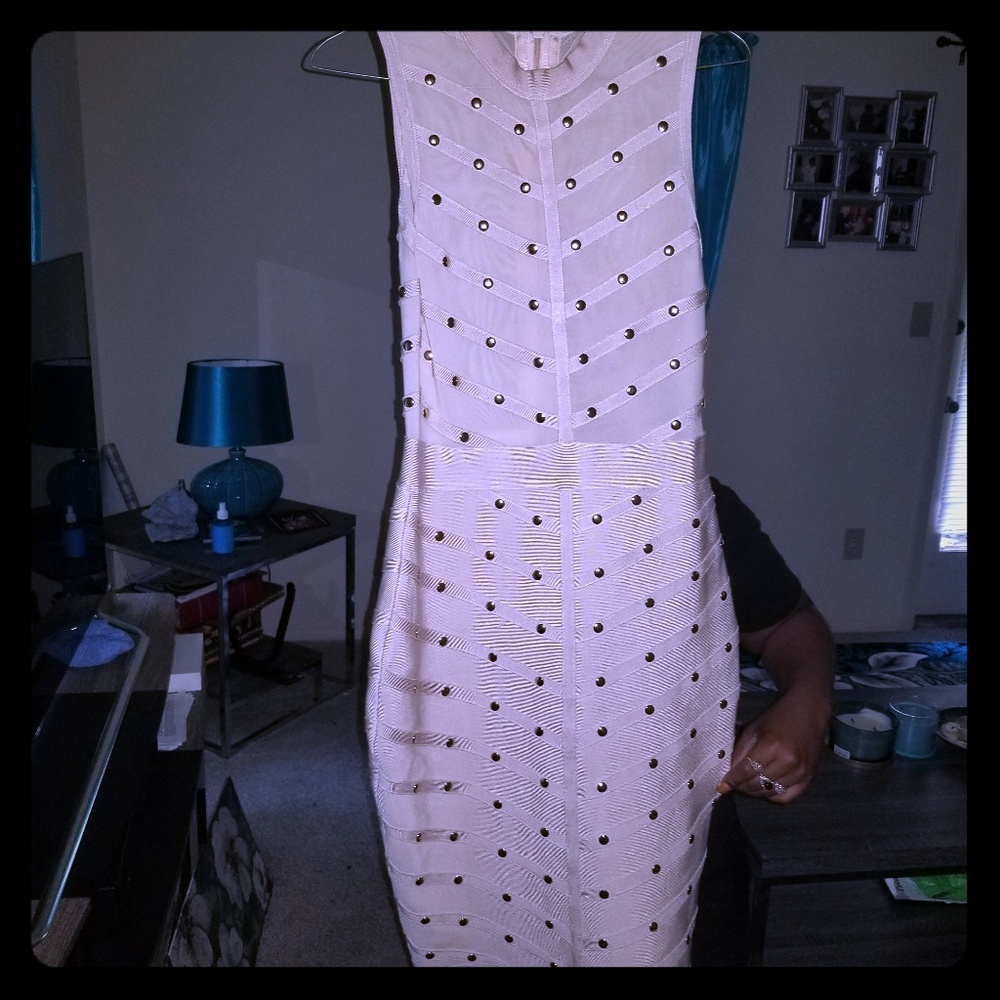 Beige dress